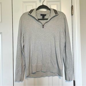 Banana Republic Cashmere Quarter Zip